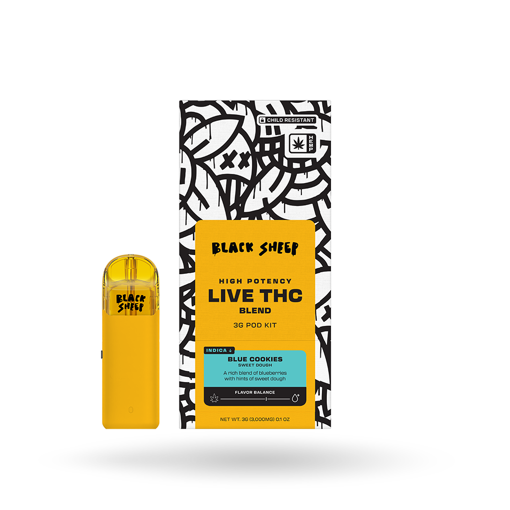 Live THC Blend Pod Starter Kit ( 3G )