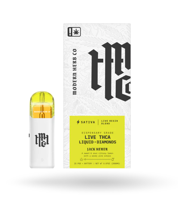 Modern Herb THC Live Resin Liquid Diamonds: Jack Herer (Sativa) - 2g