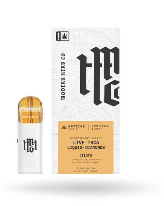 Modern Herb THC Live Resin Liquid Diamonds: Gelato (Hybrid) - 2g
