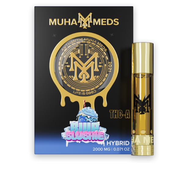 Muha Meds Blue Slushie 2G Cartridge