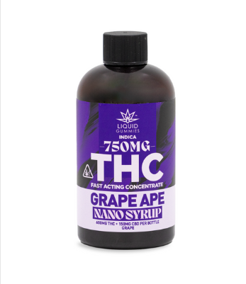 Liquid Gummies - 750 MG THC Syrup