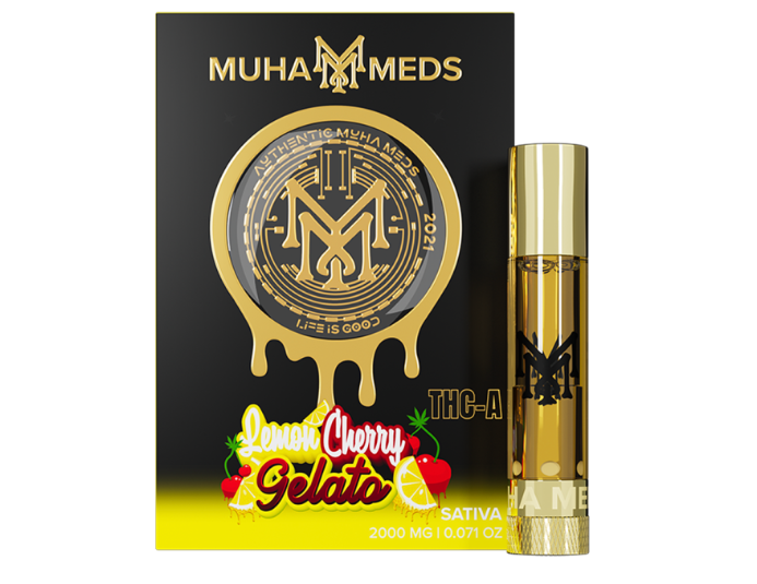 Muha Meds Lemon Cherry Gelato 2G Cartridge