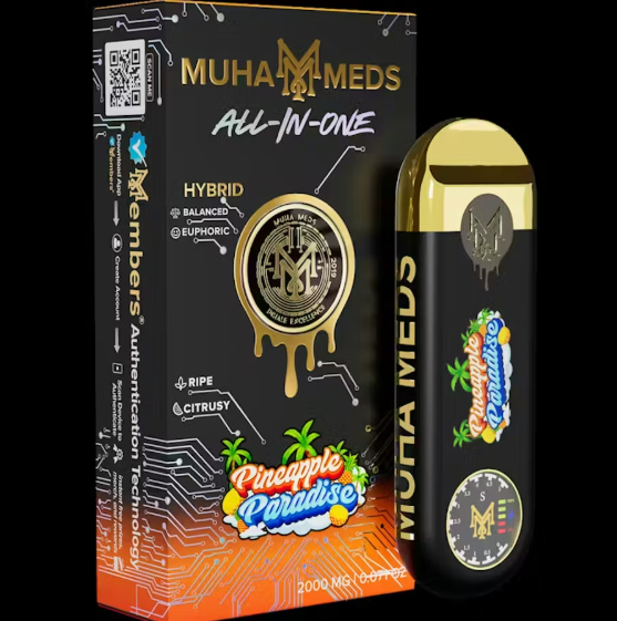 Muha Meds | 2g Disposable (3rd Gen) | Pineapple Paradise